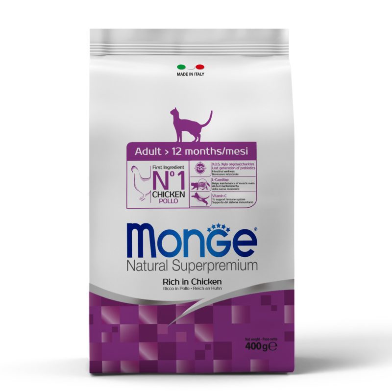 Monge Cat Adult з куркою 400г.