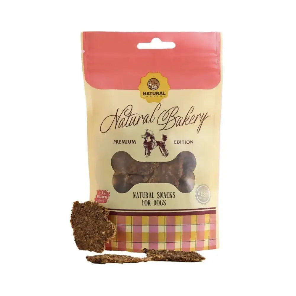 Ласощі для собак "Natural" снек з яловичиною, оселедцем, буряком та яблуком 50г
