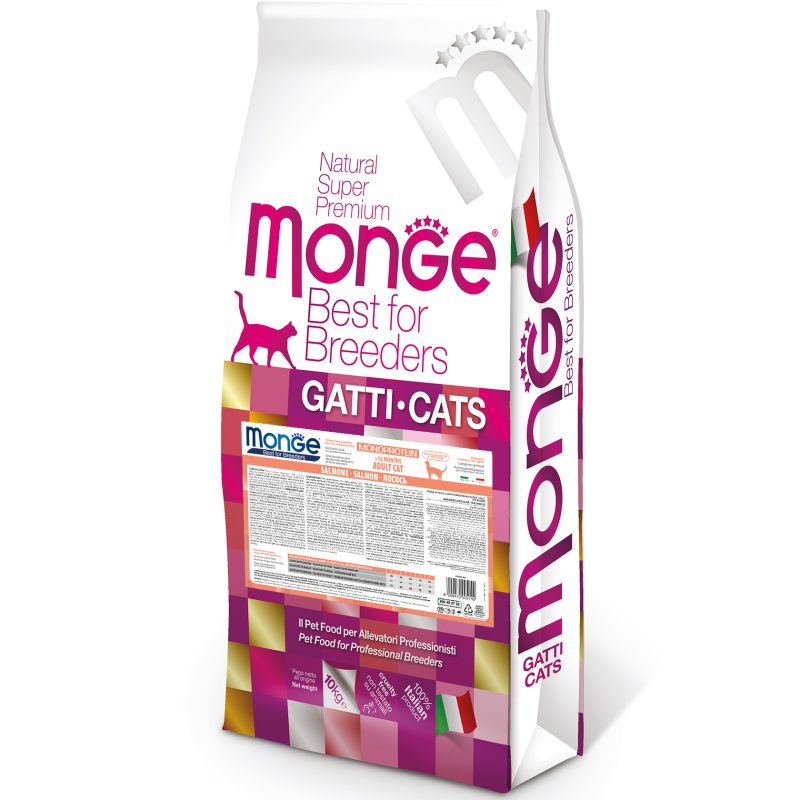Monge Cat Adult з лососем 10кг.