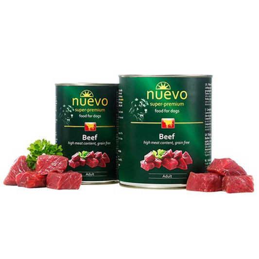 Корм конс. NUEVO ADULT з яловичиною, для собак, 800г.