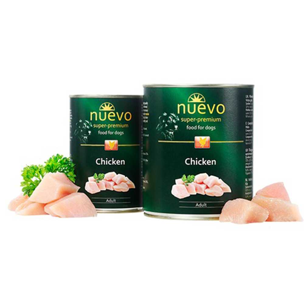 Корм конс. NUEVO ADULT з куркою, для собак, 400г.