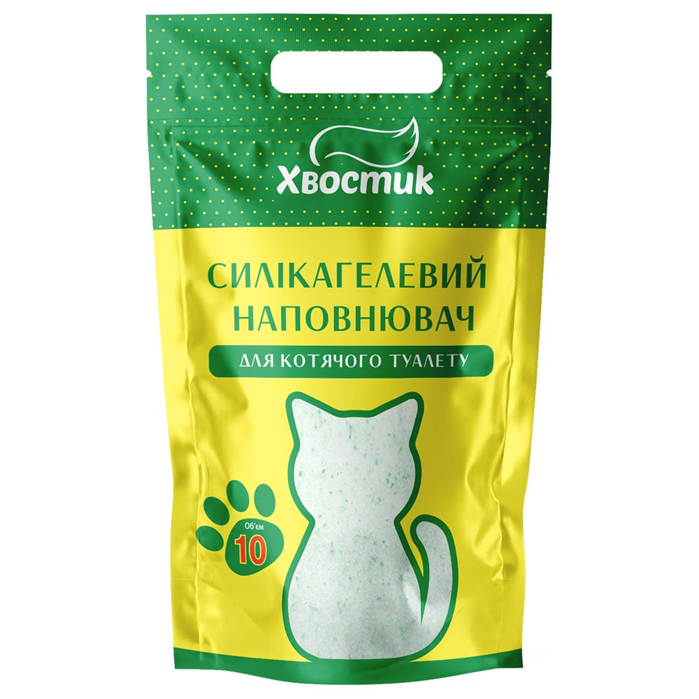 Хвостик силікагелевий наповнювач 10л.