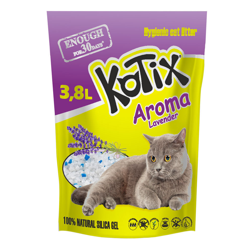 Наповнювач д/туалету KOTIX 3,8 L Lavender