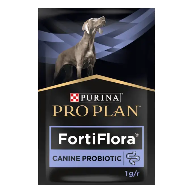 PRO PLAN FortiFlora Пробіотична добавка для собак.