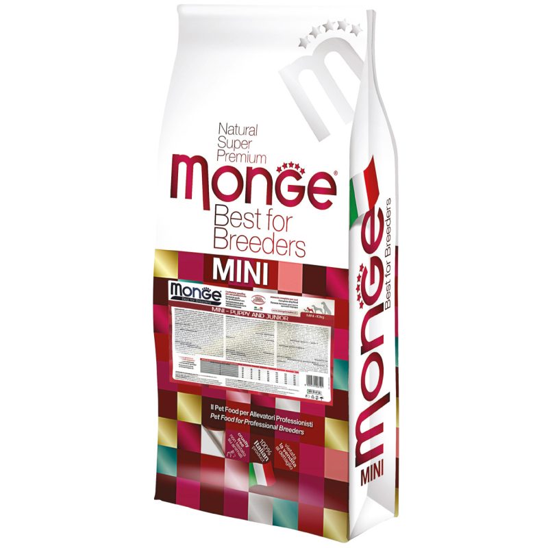 Monge Dog Mini Puppy & Junior курка з рисом 15кг.