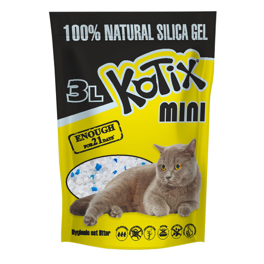 Силікагелевий Наповнювач д/туалету KOTIX 3 L