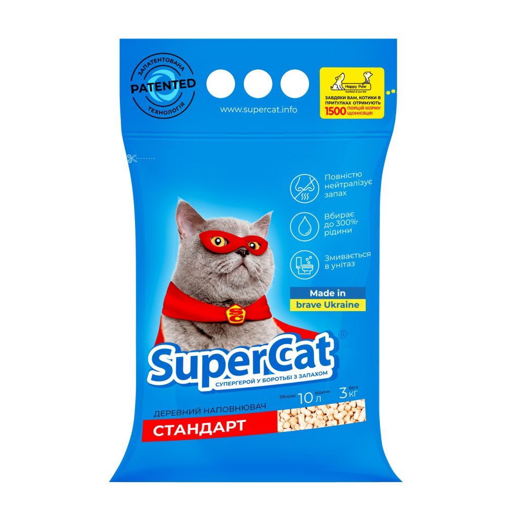 SuperCat СТАНДАРТ 3кг.
