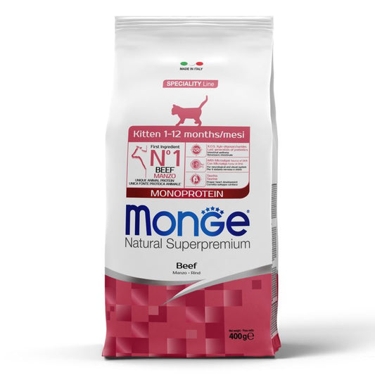 Monge Cat Kitten з яловичиною 400г.