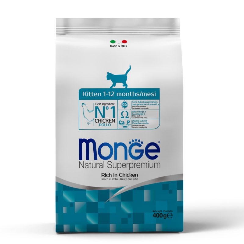 Monge Cat Kitten з куркою 400г.