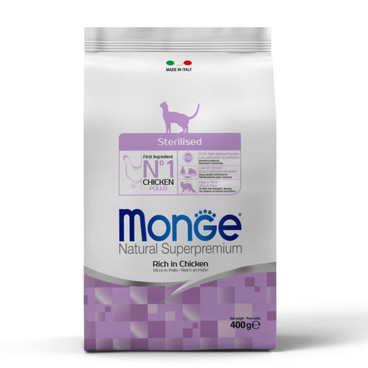 Monge Cat Sterilised з куркою 400г.