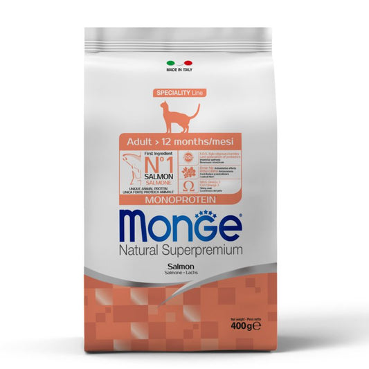 Monge Cat Adult з лососем 400г.
