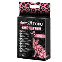 Соєвий наповнювач AnimAll Tofu, для котів, 6 літрів (2,6 кг) Сакура