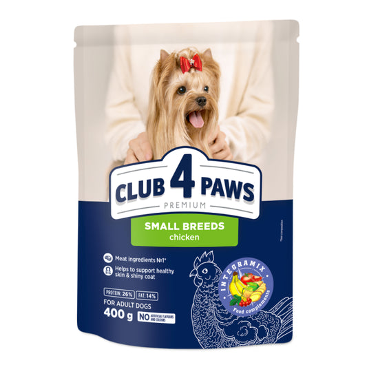 Клуб 4 Лапи Adult Small Breeds - сухий корм з куркою для дорослих собак малих порід