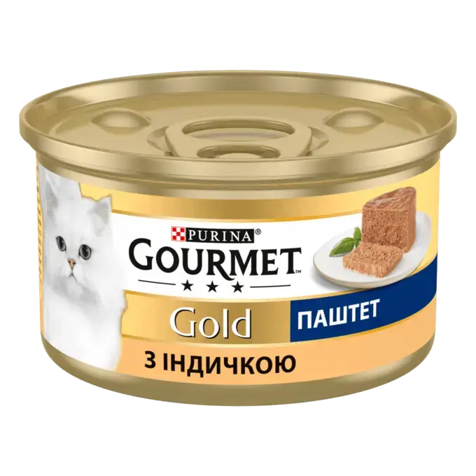 GOURMET Gold. Паштет. З індичкою 85г.