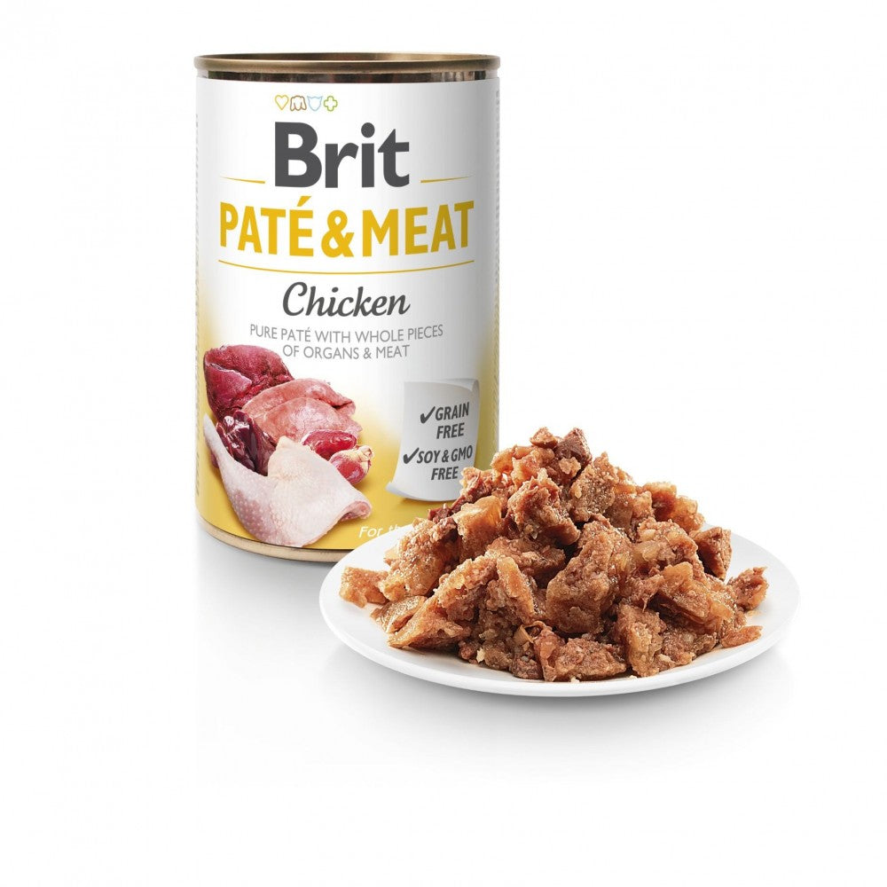 Brit Care Pate & Meat для собак, з куркою