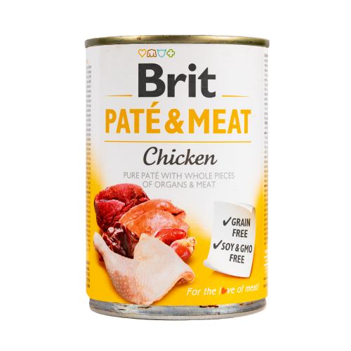 Brit Care Pate & Meat для собак, з куркою