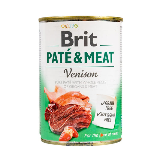 Brit Care Pate & Meat для собак, з олениною