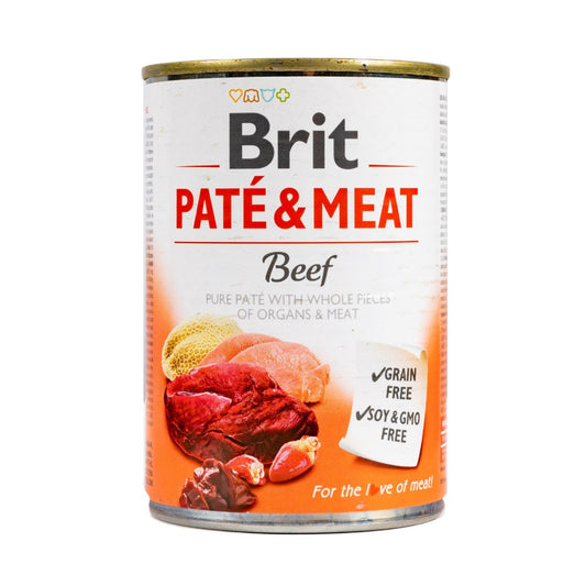 Brit Care Pate & Meat для собак, з яловичиною та індичкою