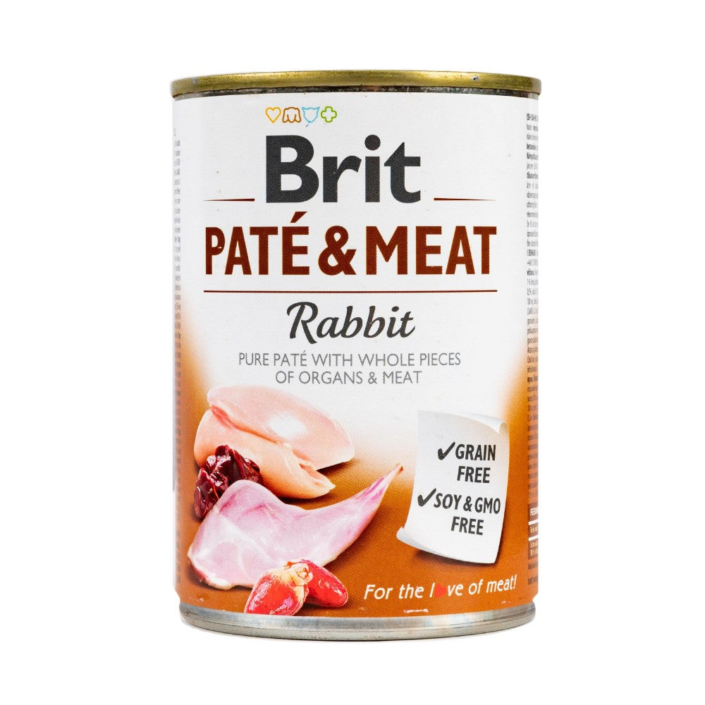 Brit Care Pate & Meat для собак, з кроликом