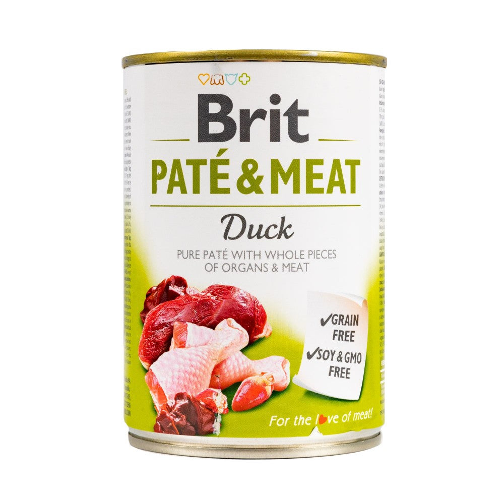 Brit Care Pate & Meat для собак, з качкою