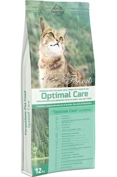 Carpathian Pet Food – Optimal Care (cat)