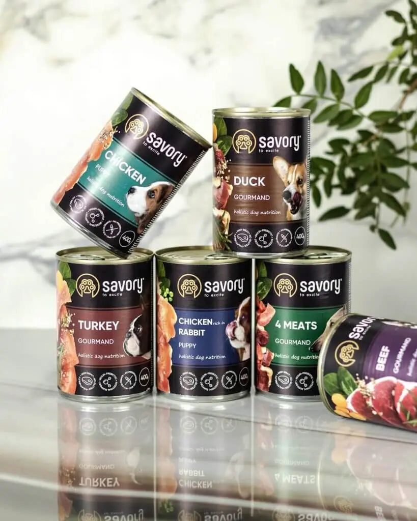 Savory Dog Gourmand 4 meats pate 800г.
