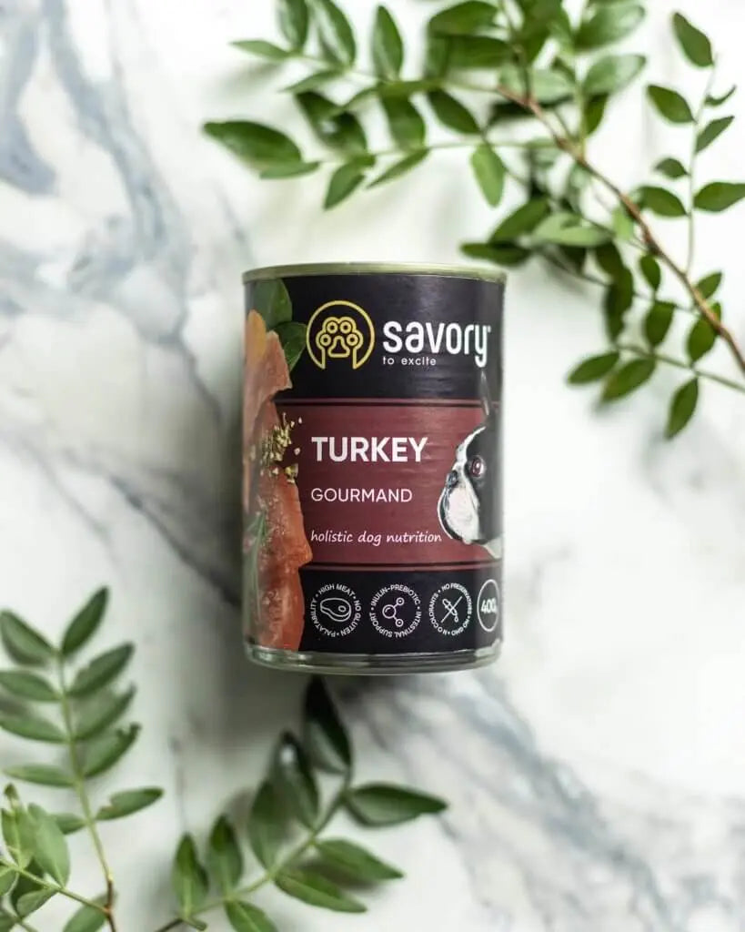 Savory Dog Gourmand Turkey pate 800г.