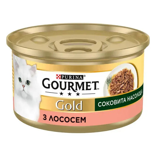 Gourmet Gold. "Соковита насолода". З лососем. 85г.