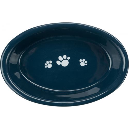 Миска Trixie для котів, овальна, керамічна, 15х10 см, 200 мл