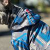 жилет Diego jacket ХS/6 блакитна геометрія