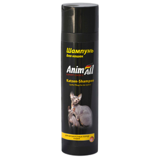 Шампунь AnimAll для котів безшерстих порід, 250 мл