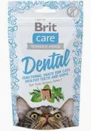 Функціональні ласощі Brit Care Dental з індичкою для котів, 50г.