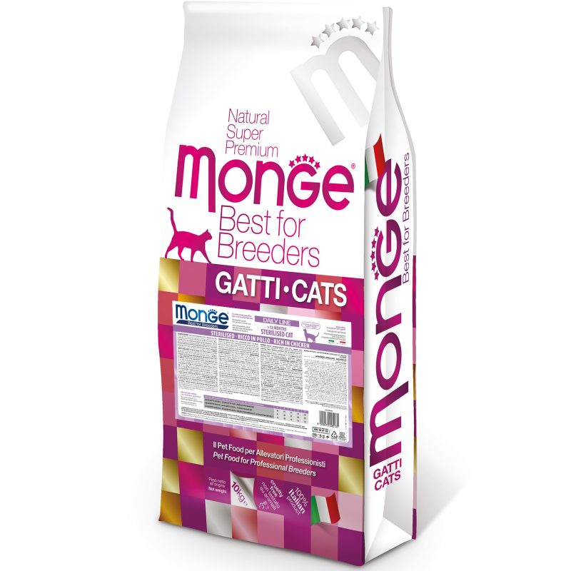 Monge Cat Sterilised з куркою 10кг.